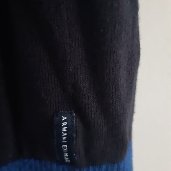 AX Armani Exchange mens sleeveless cardigan Vest/jacket Size M - Picture 12 of 16